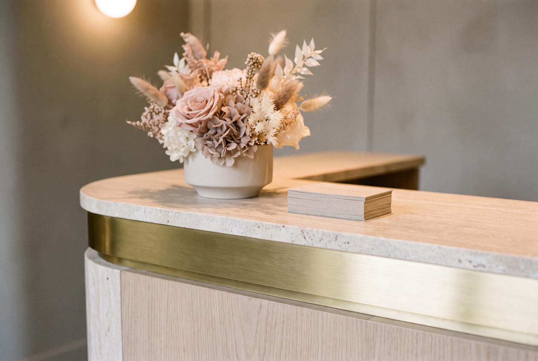 The reception at Cosmetique Aesthetics